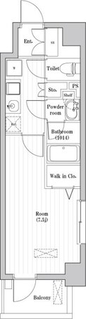 本駒込駅 徒歩9分 2階の物件間取画像